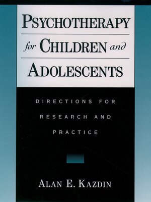 cover image of Psychotherapy for Children and Adolescents